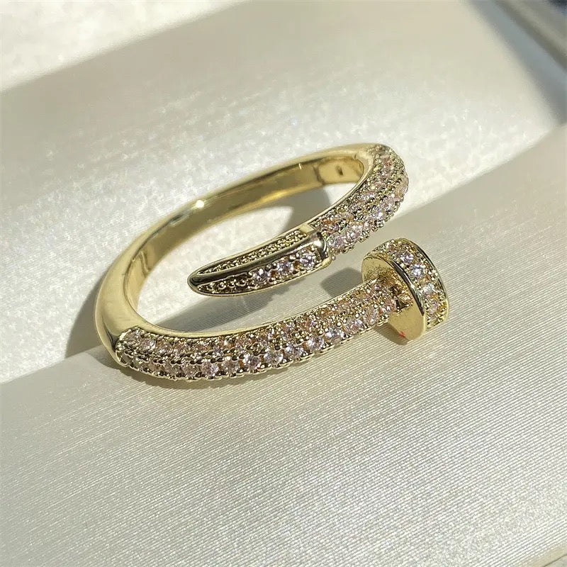 Cartier nail style ring